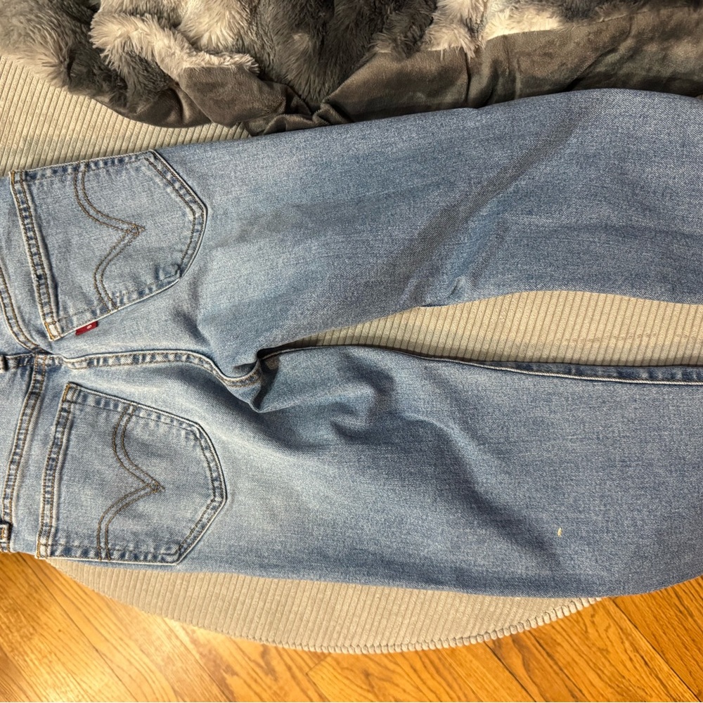 Levi's Light Blue Straight Leg Jeans